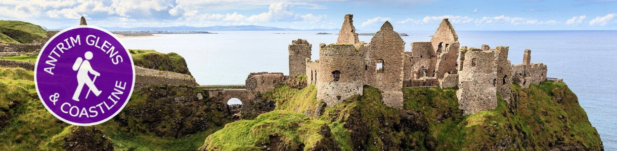 Wandern im Norden Irlands - Dunluce Castle, Antrim