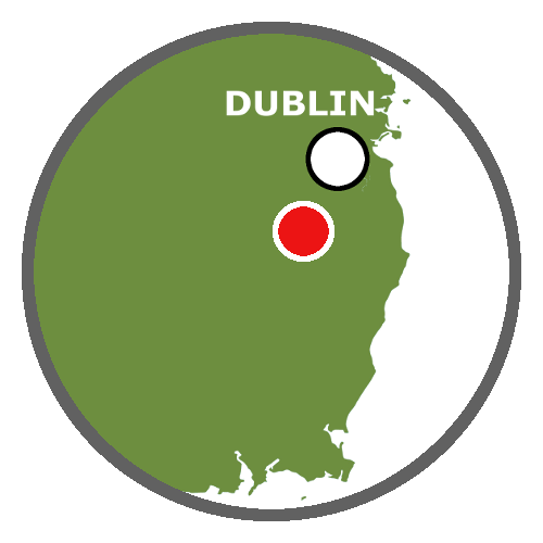 Wicklow Way Irland Karte