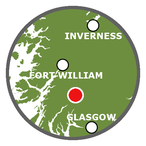 West Highland Way Schottland Karte